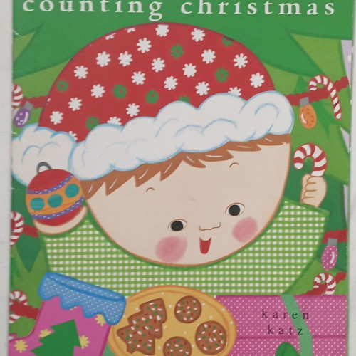 Counting Christmas book used, foreign language illustrated