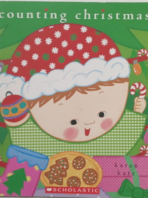 Counting Christmas book used, foreign language illustrated