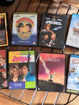 Comedy DVD pack of 8 used with English subtitles