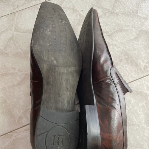 Luciano Bellini dress shoes like new, size 44, brown