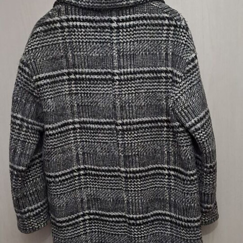 Vassia Kostara coat size M-L like new, black and gray