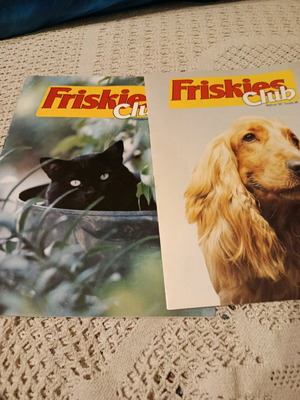 Friskies magazines like new, set of 2
