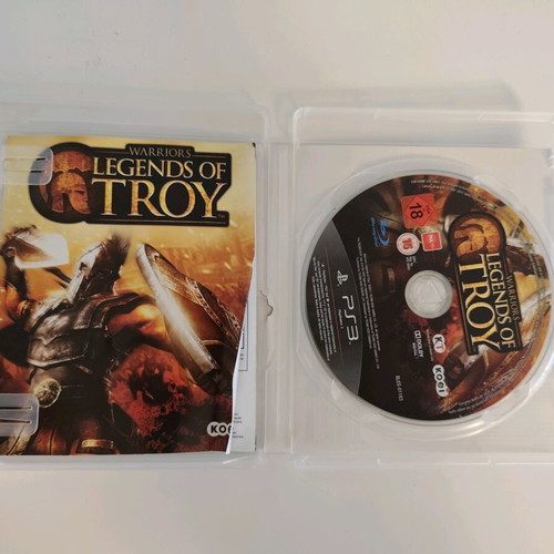 Warriors Legends of Troy PlayStation 3 used action RPG