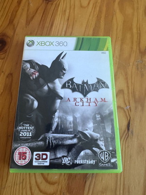 Batman Arkham City παιχνίδι Xbox 360 σαν καινούργιο, με σπασμένη θήκη