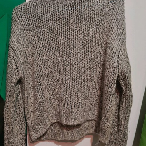 Pullover S gray new