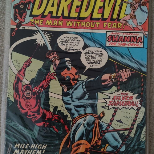 Daredevil #111 Marvel comic, first Silver Samurai appearance