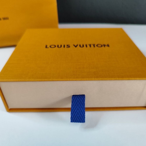 Louis Vuitton gift box, paper bag and ribbon set used