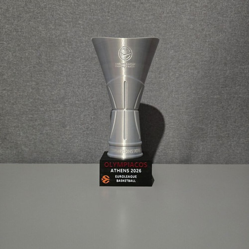 3D Printed Euroleague Trophy Olympiacos 2026 like new