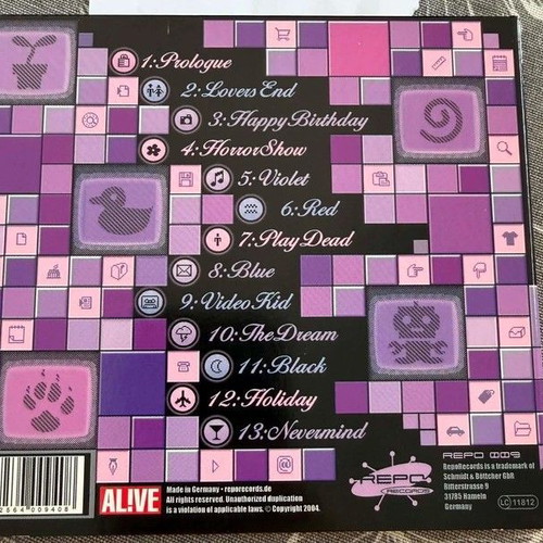 The Birthday Massacre Violet Digipak CD