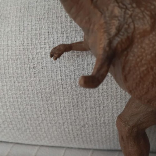 Trex figure used, solid, 31cm, one arm broken