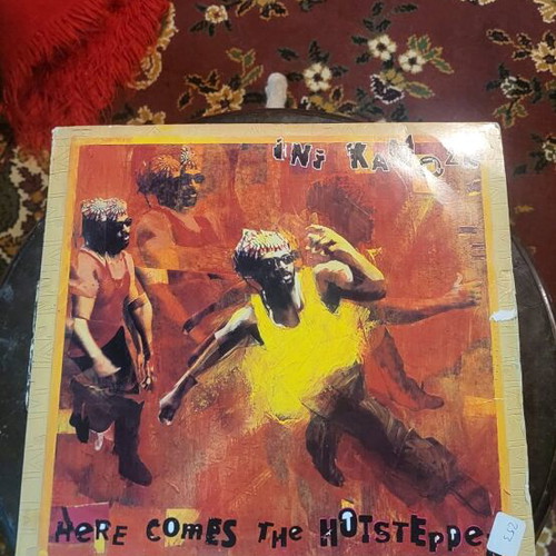 Vinyl Here Comes the Hotstepper Ini Kamoze used, folk