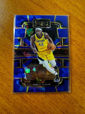 Κάρτα 2023-24 Panini Select Pascal Siakam Blue Cracked Ice Concourse σαν καινούργιο