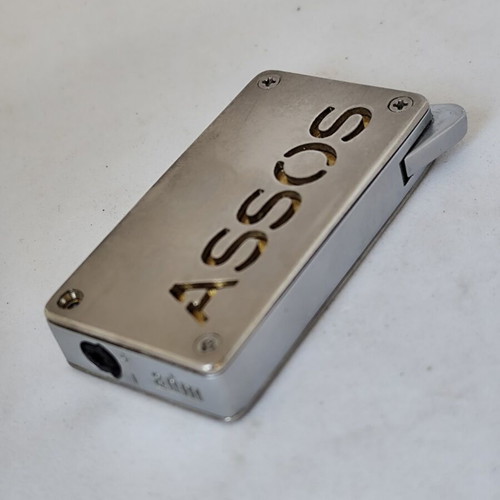 Vintage Assos International metal lighter like new, collectible