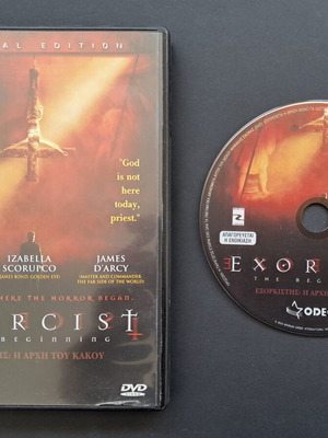 The Exorcist: The Beginning DVD like new, horror thriller