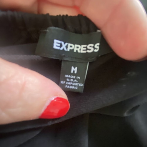 Express women's blouse black, like new, size M-L