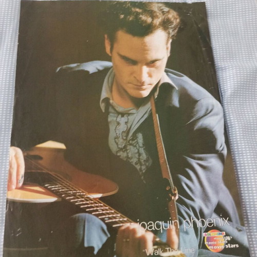 Afisorama A4 poster Markos Pagdatis and Joaquin Phoenix Walk the line like new