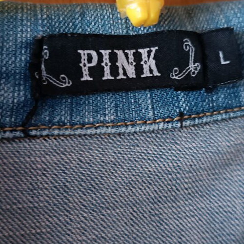 Pink Woman denim women's jeans like new, size L