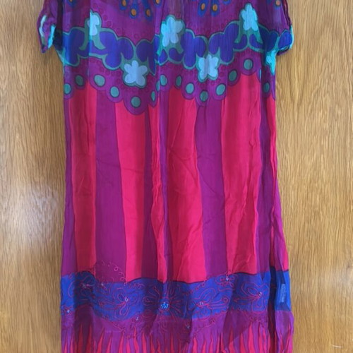 Summer dress like new, colorful, size S