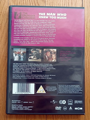 The Man Who Knew Too Much DVD μεταχειρισμένο, θρίλερ