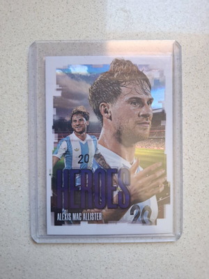 Futera 2025 Alexis Mac Allister Heroes 3/8 new