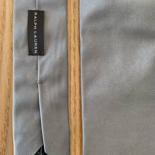 Ralph Lauren men's tie gray like new