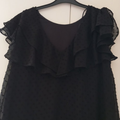 Black dress like new with lining, size S