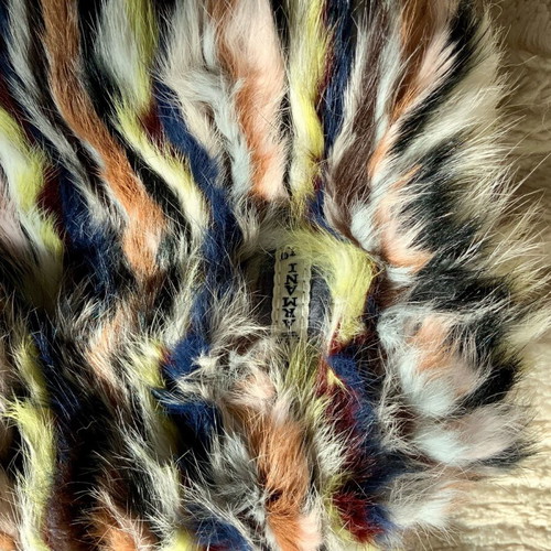 Armani Jeans set scarf and muff multicolored new