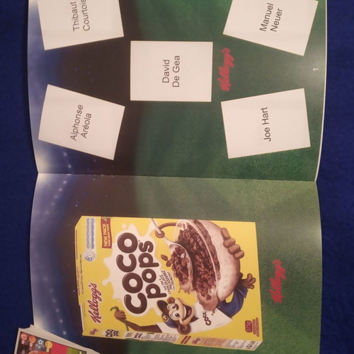 Panini World Cup 2018 Kelloggs Football Superstars Sticker Album new