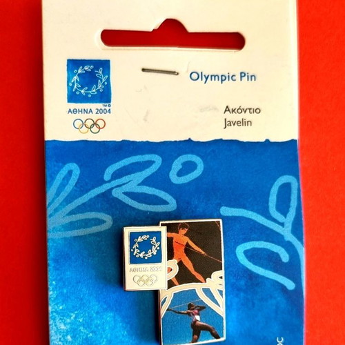 Olympic pins Athens 2004 new, set of 9 pieces