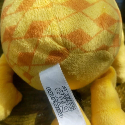 Toy used, yellow and soft