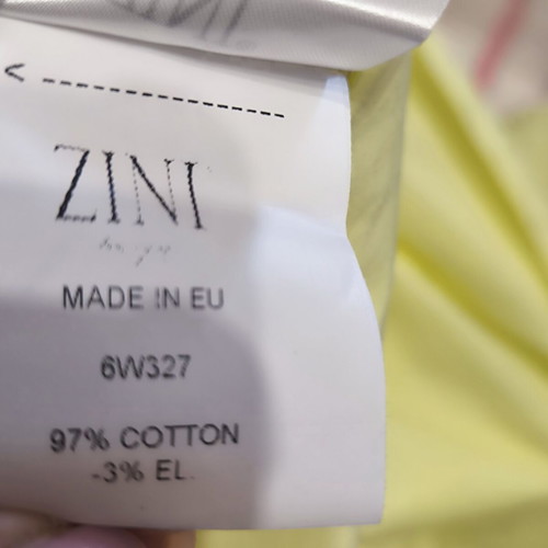 ZINI Boutique Maxi Dress lemon yellow, like new