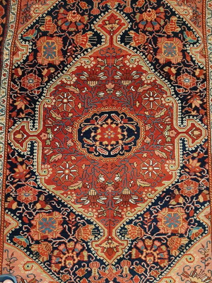 Persian Joshaghan rug used 164x102