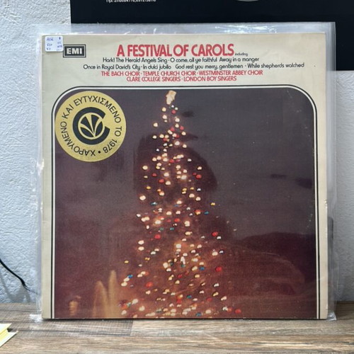 A Festival of Carols vinyl record used, classical