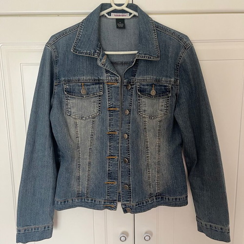 Denim set jacket and pants by Raxevsky used, blue