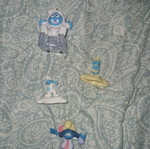Smurfs figures, pack