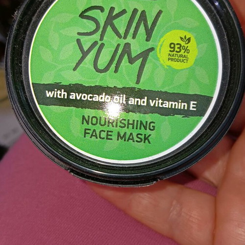 Nourishing face mask new with avocado oil and vitamin E 100g