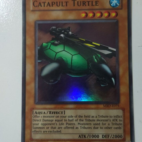 Catapult Turtle like new Yu-Gi-Oh! card