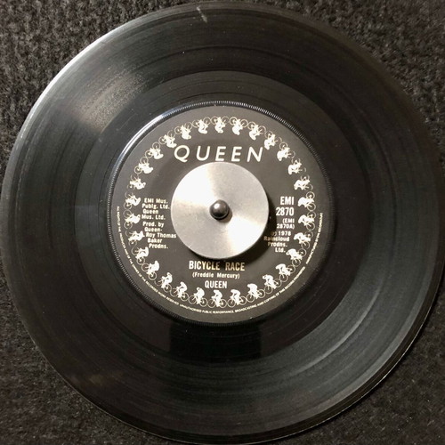 Queen Bicycle Race / Fat Bottomed Girls vinyl 7" single used