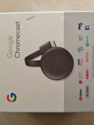 Google Chromecast συσκευή ροής, καινούργιο