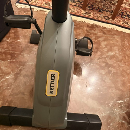 Kettler stationary exercise bike used with front wheels