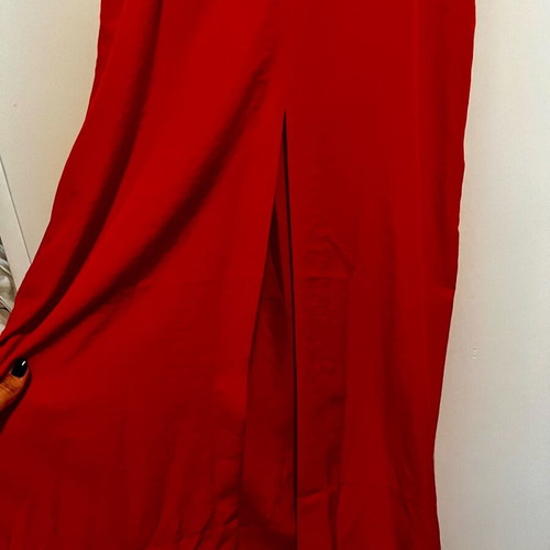 Karavan long red dress like new, size L