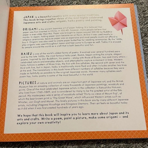 Origami, Poems and Pictures book new, English