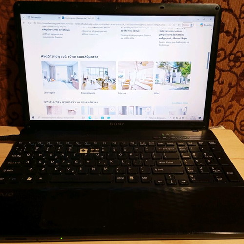Laptop Sony VAIO 15.5" used, SSD 240GB, RAM 8GB