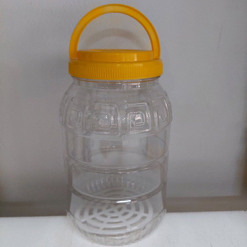 Plastic olive storage container 3 liters new with strainer