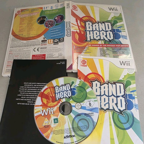 Band Hero Nintendo Wii game used