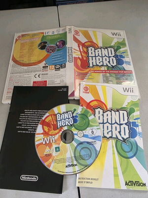 Band Hero Nintendo Wii game used