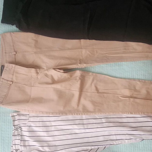 Capri pants pack of 3 used, size L/XL, multicolor
