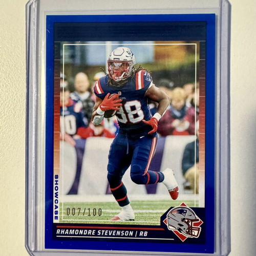 2024 Score Football Rhamondre Stevenson New England Patriots #192 007/100 new