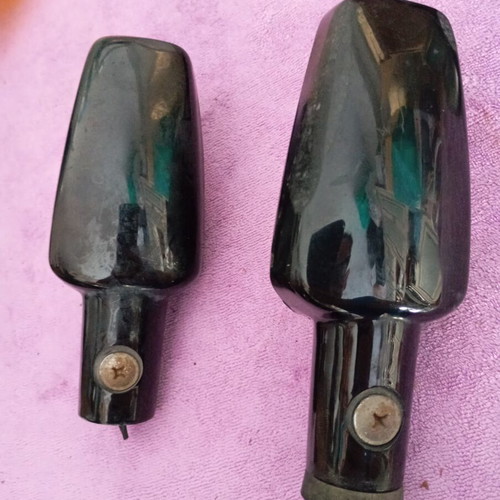 Honda Transalp turn signal set used with smoked lenses and bulbs