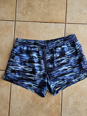 Yamamay swim shorts blue camouflage size M like new